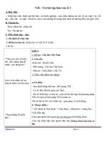 Giáo án Ngữ văn 9 bài 3: Viết bài làm văn số 1  Văn thuyết minh