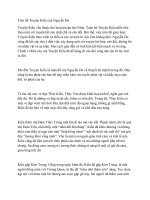 Tóm tắt truyện kiều của nguyễn du 