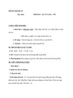 Giáo án Ngữ văn 10 tuần 17: Đọc thêm Thơ hai cu của ba sô, lầu hoàng hạc, nổi oan người phòng khuê, khe chim kêu