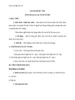 Giáo án Ngữ văn 10 tuần 6: Ra Ma buộc tội