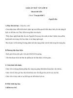 Giáo án Ngữ văn 10 tuần 29 bài: Trao Duyên  Truyện Kiều  Nguyễn Du