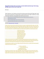 Hãy phân tích đoạn thơ sau ta làm con chim hót dù là khi tóc bạc trích trong bài mùa xuân nho nhỏ của thanh hải