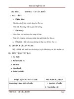 Giáo án Ngữ văn 10 tuần 17: Đọc thêm Thơ hai cu của ba sô, lầu hoàng hạc, nổi oan người phòng khuê, khe chim kêu