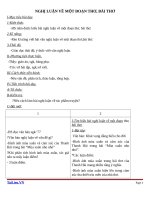 Giáo án Ngữ văn 9 bài 24: Nghị luận về một đoạn thơ, bài thơ