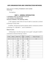 Biện pháp thi công mở rộng tuyến cống hạ tầng đô thị song ngữ bản English