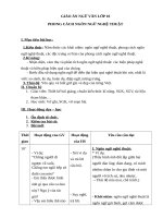 Giáo án Ngữ văn 10 tuần 28 bài: Phong cách ngôn ngữ nghệ thuật