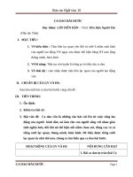 Giáo án Ngữ văn 10 tuần 10: Ca dao hài hước