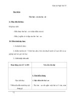 Giáo án Ngữ văn 10 tuần 17: Đọc thêm Thơ hai cu của ba sô, lầu hoàng hạc, nổi oan người phòng khuê, khe chim kêu