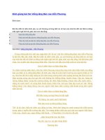 Bình giảng bài thơ viếng lăng bác của viễn phương