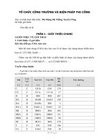 Biện pháp thi công mở rộng hệ thống tuyến cống hạ tầng đô thị song ngữ bản tiếng việt