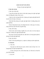 Giáo án Ngữ văn 10 tuần 28 bài: Phong cách ngôn ngữ nghệ thuật