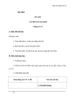 Giáo án Ngữ văn 10 tuần 15: Đọc thêm Vận nước (Đỗ Pháp Thuận),Cáo bệnh, báo mọi người (Mãn Giác), Hứng trở về(Nguyễn Trung Ngạn)