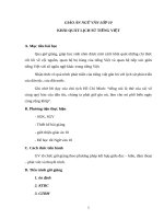 Giáo án Ngữ văn 10 tuần 21 bài: Khái quát lịch sử tiếng Việt