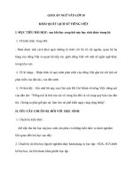 Giáo án Ngữ văn 10 tuần 21 bài: Khái quát lịch sử tiếng Việt