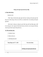 Giáo án Ngữ văn 10 tuần 14: Bài giảng Ngữ văn 10 tuần 14: Phong cách ngôn ngữ sinh hoạt (tt)