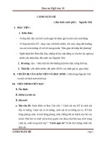 Giáo án Ngữ văn 10 tuần 13: Cảnh ngày hè