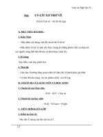 Giáo án Ngữ văn 10 tuần 5: Uy Li Xơ trở về