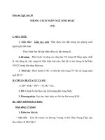Giáo án Ngữ văn 10 tuần 14: Bài giảng Ngữ văn 10 tuần 14: Phong cách ngôn ngữ sinh hoạt (tt)