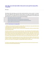 Cảm nhận của em khi đọc bài bàn về đọc sách của học giả chu quang tiềm