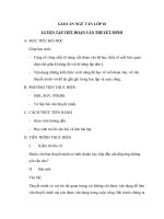 Giáo án Ngữ văn 10 tuần 23 bài: Luyện tập  Phương pháp thuyết minh