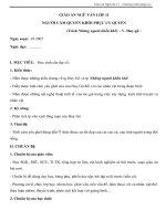 Giáo án Ngữ văn 11 tuần 28 bài: Người cầm quyền khôi phục uy quyền  V. Huy gô
