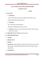 Giáo án Ngữ văn 10 tuần 15: Tại lầu Hoàng Hạc tiễn Mạnh Hạo Nhiên đi Quảng Lăng