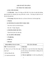 Giáo án Ngữ văn 10 tuần 32: Các thao tác nghị luận