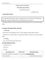 Giáo án Ngữ văn 10 tuần 19 bài: Phú sông Bạch Đằng