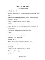 Giáo án Ngữ văn 11 tuần 27 bài: Người trong bao  Sê Khôp