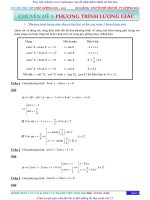 chuyên đề hàm số lượng giác và phương trình lượng giác   trần văn tài