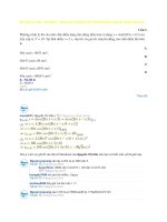 Bài tập cơ bản   b010302 – mối quan hệ độc lập THỜI GIAN trong dao động điều hòa 