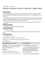 Giáo án Ngữ văn 10 tuần 4: Truyện An Dương Vương và Mỵ Châu Trọng Thủy