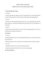 Giáo án Ngữ văn 10 tuần 25 bài: Những yêu cầu về sử dụng tiếng Việt