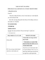 Giáo án Ngữ văn 10 tuần 20 bài: Tính chuẩn xác và tính hấp dẫn trong văn bản thuyết minh