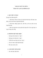 Giáo án Ngữ văn 11 tuần 21 bài: Luyện tập  Thao tác lập luận bác bỏ