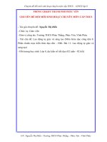 chủ đề: Lao động tự giác và sáng tạo  Môn Giáo dục công dân 8