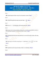 ĐÁP án – LUYỆN đề cơ bản – đề số 4 