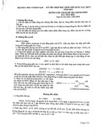 Bộ đề HSG Hóa học Việt Nam  Đề Quốc gia (Vòng 1) Từ 1994  2018  Đề Olympiad Hóa học Quốc tế (IChO) Từ 2002  2011 (Có đáp án)