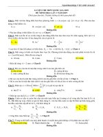 Giai chi tiet tung cau trong de minh hoa mon vat li THPT quoc gia nam 2019 