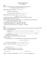 BO DE KIEM TRA HKII TOAN 7