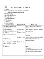 Giáo án Ngữ văn 11 tuần 21 bài: Luyện tập  Thao tác lập luận bác bỏ