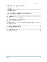 Robot hàn TA 1400 panasonic  (kèm file .m tính động học thuận)