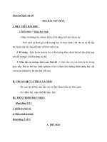 Giáo án Ngữ văn 10 tuần 16: Trả bài làm văn số 3