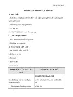 Giáo án Ngữ văn 11 tuần 12: Phong cách ngôn ngữ báo chí