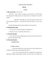 Giáo án Ngữ văn 11 tuần 24 bài: Từ ấy  Tố Hữu