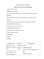 Giáo án Ngữ văn 11 tuần 22 bài: Một số thể loại văn học  Kịch  Nghị luận