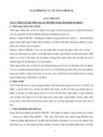 CÁC VẤN ĐỀ VỀ LUẬT HÌNH SỰ VÀ TỐ TỤNG HÌNH SỰ