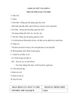 Giáo án Ngữ văn 11 tuần 22 bài: Một số thể loại văn học  Kịch  Nghị luận