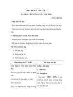 Giáo án Ngữ văn 11 tuần 30 bài: Ba cống hiến vĩ đại của Các Mác  Tổng hợp giáo án hay nhất