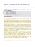 Thuyết minh về một miền đất giàu tiềm năng của đất nước ta rừng u minh